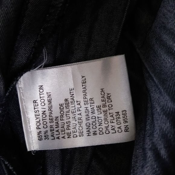 🌷Simon Chang Chambray jean zipper mini dress - Picture 8 of 8